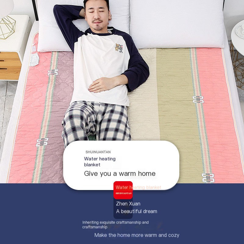 Electric Heating Blanket with Dual Control for Home Use