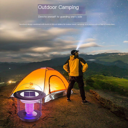 Solar Mosquito Lamp for Outdoor Gardens and Lawns