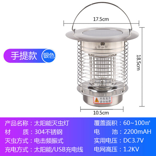 Solar Mosquito Lamp for Outdoor Gardens and Lawns