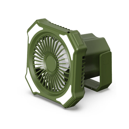 Portable Camping Fan and Lantern with Power Bank