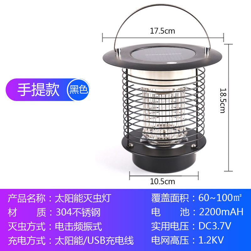 Solar Mosquito Lamp for Outdoor Gardens and Lawns